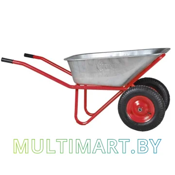 Тачка строительная Skiper 2х125 Profi картинка 2